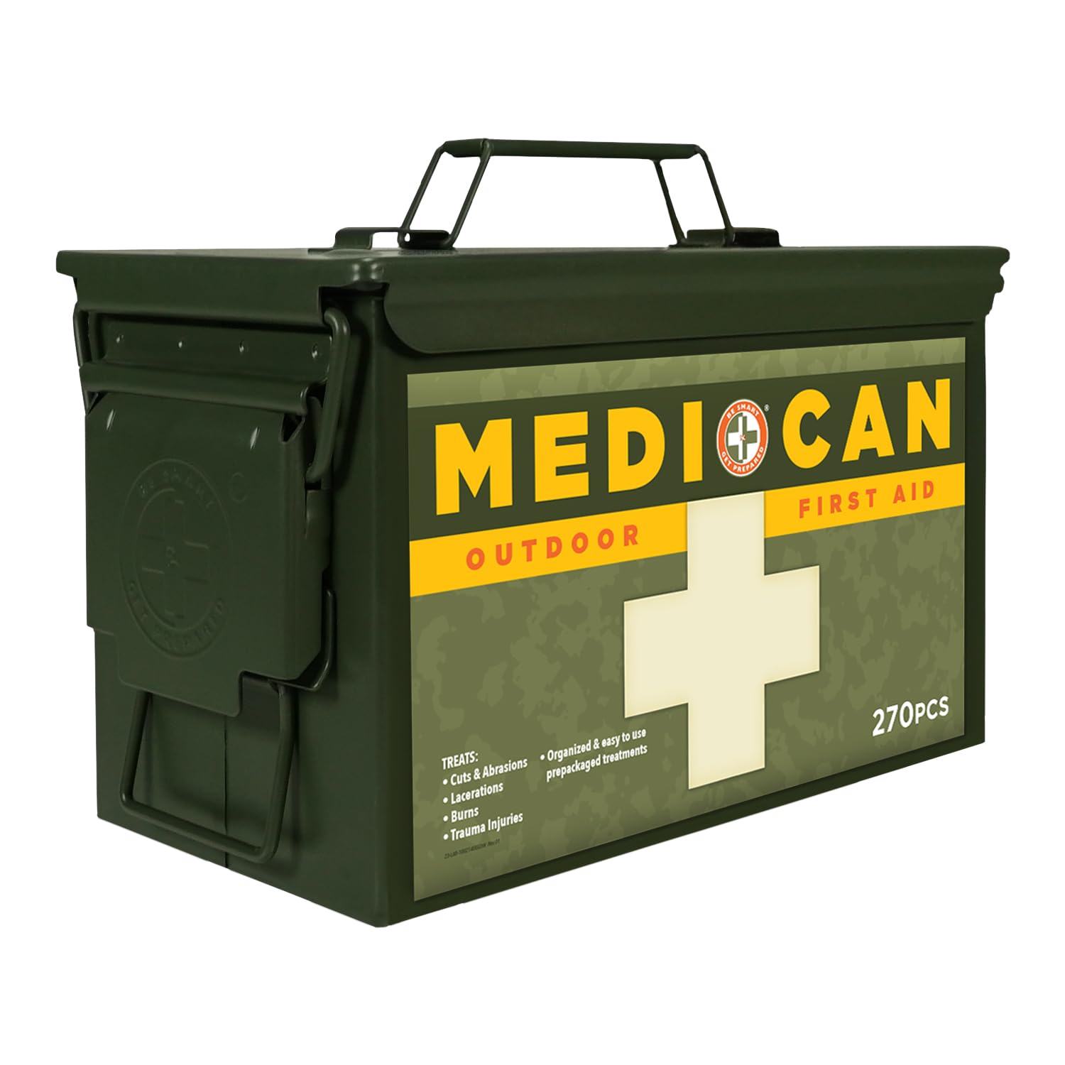 Amazon.com: Be Smart Get Prepared 270Piece Medi+Can First Aid