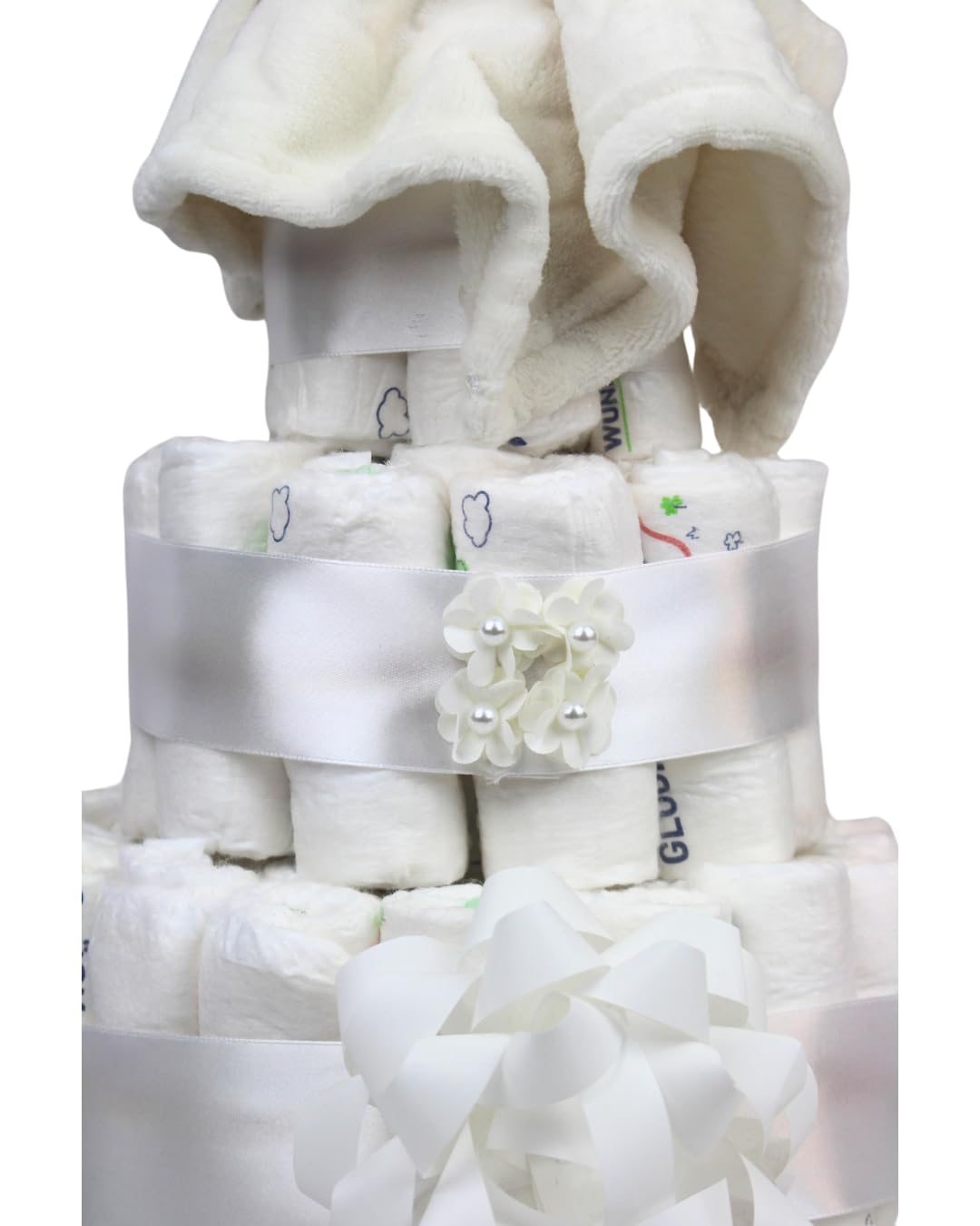Windeltorte unisex in Beige