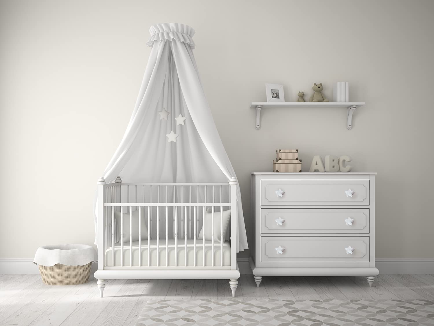 CcHhyyt 6 Pack Cartoon Shape Colorful Shell Soft Rubber Knobs for Kids Girls Boys Cabinet Handle pulls Drawer Knobs for Kids Room Cabinets Closets Toy Organizer Box Bookcase (White)