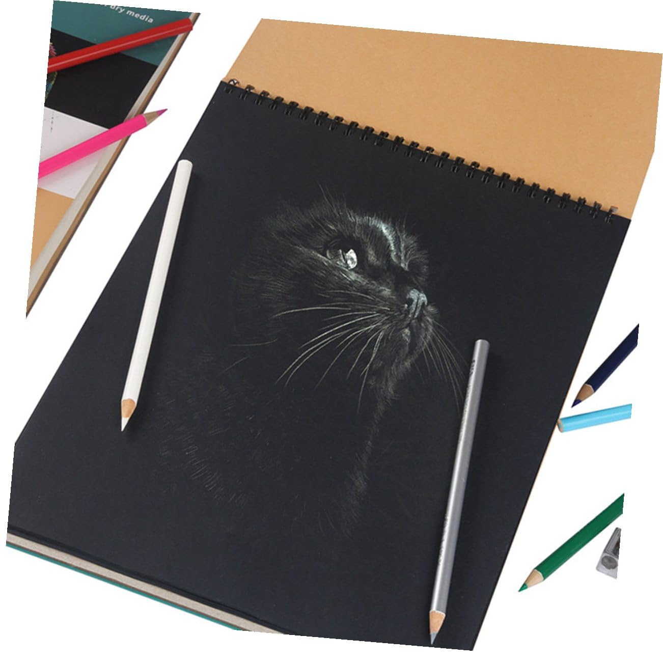 Ensemble de Crayons Fusain pour Garçon et Filles et Hobbyistes 1 Set