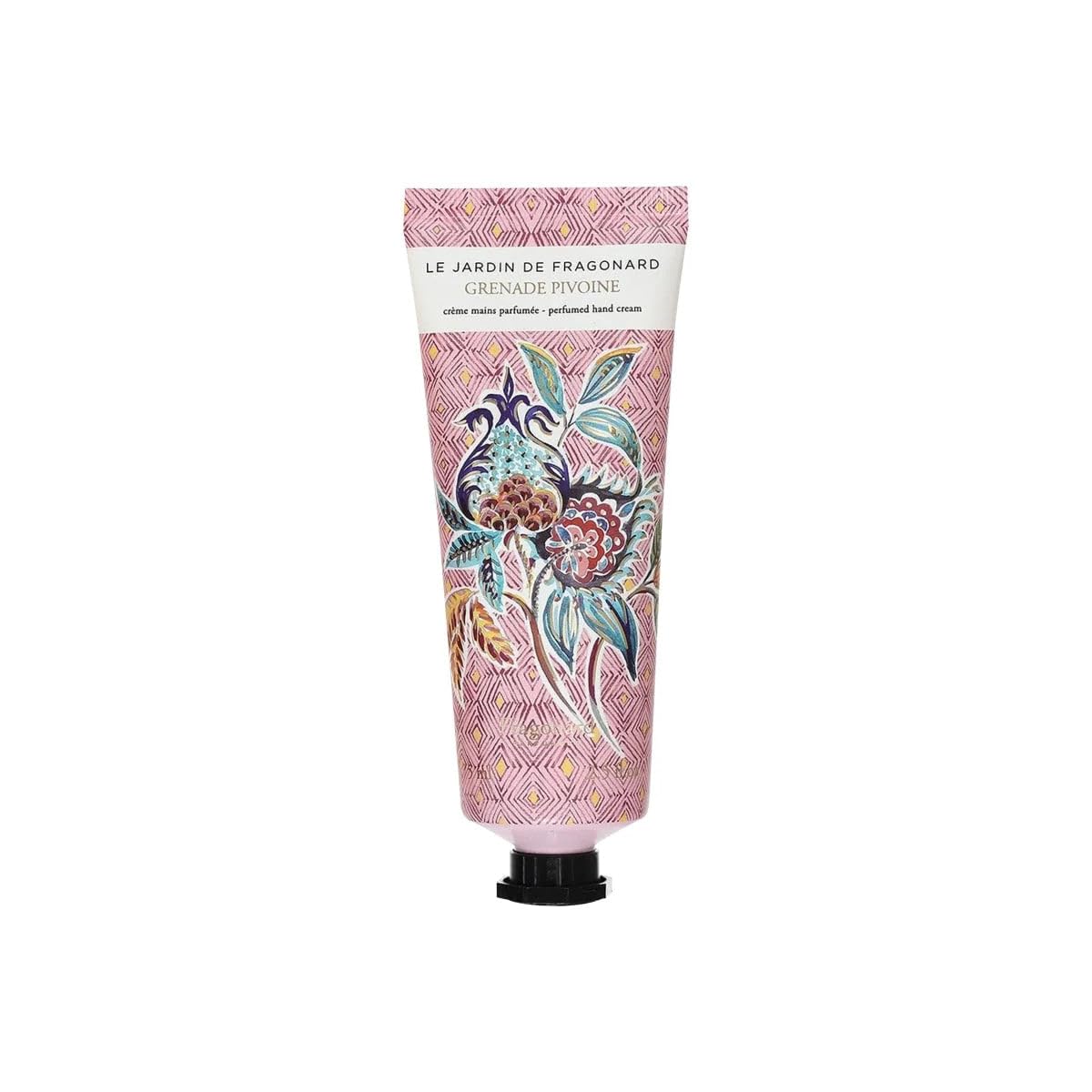 Fragonard Hand Cream Luxury Scented Shea Butter Hand Cream with 95% Natural Ingredients 75ml/ 2.5 floz (75ml, Grenade Pivoine)