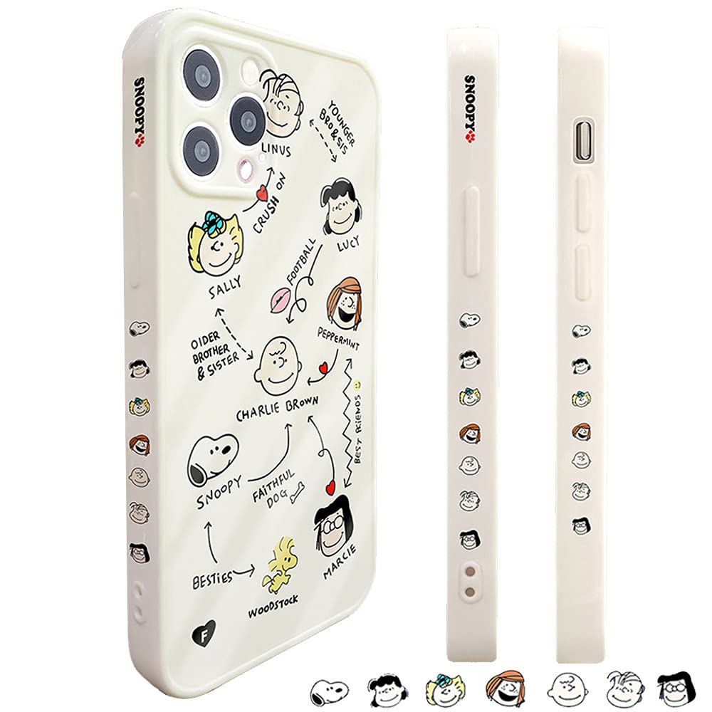 Amazon.co.jp: KAIFJ スヌーピー iPhone11 用 ケース TPU レンズ保護