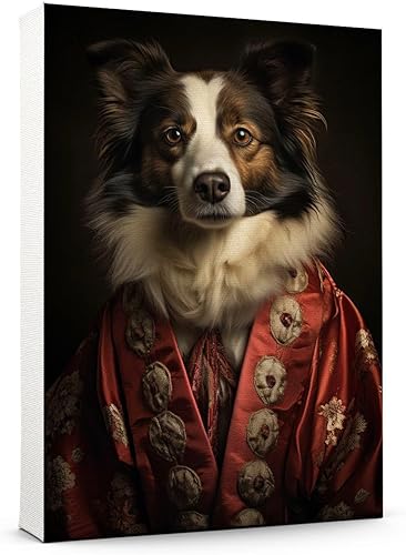 Miniatura 286 de Thuan Chow Chow Retrato de mascota con disfraz real de perro en un disfraz retrato de perro con vestimenta Retrato medieval de mascota retrato