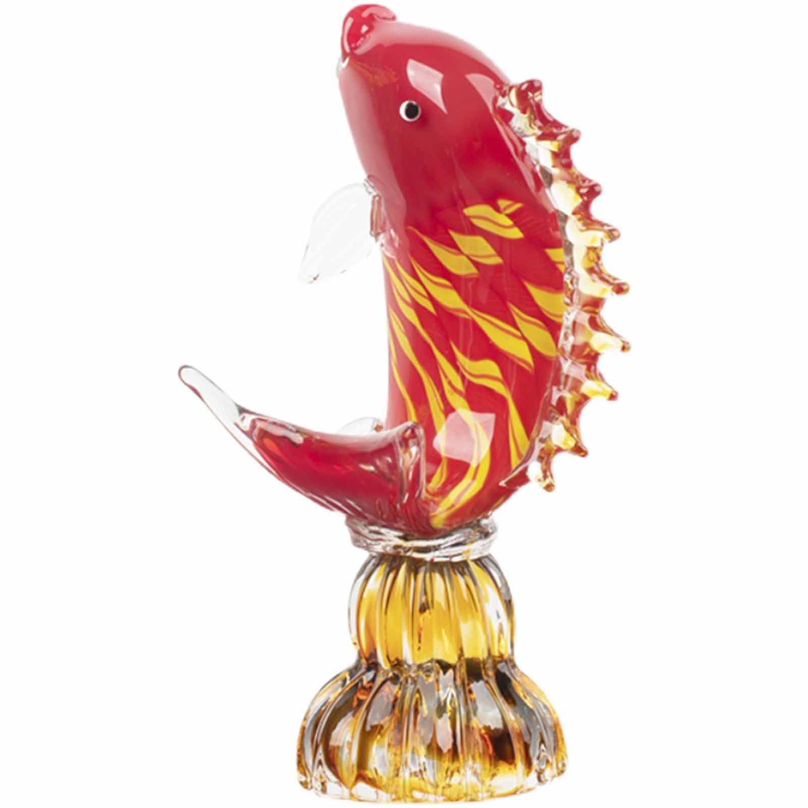 Poisson en verre décoratif pour salon une ambiance marine sur votre buffet