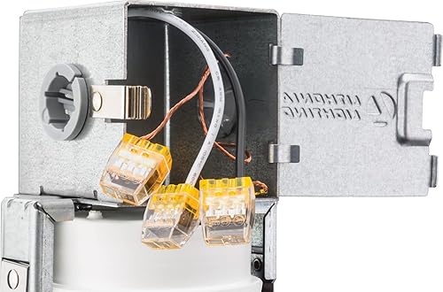 Miniatura 6 de Juno JBK4 RD SWW5 90CRI MW M6 OneUP LED Downlight Series, 4 pulgadas, borde deflector, blanco