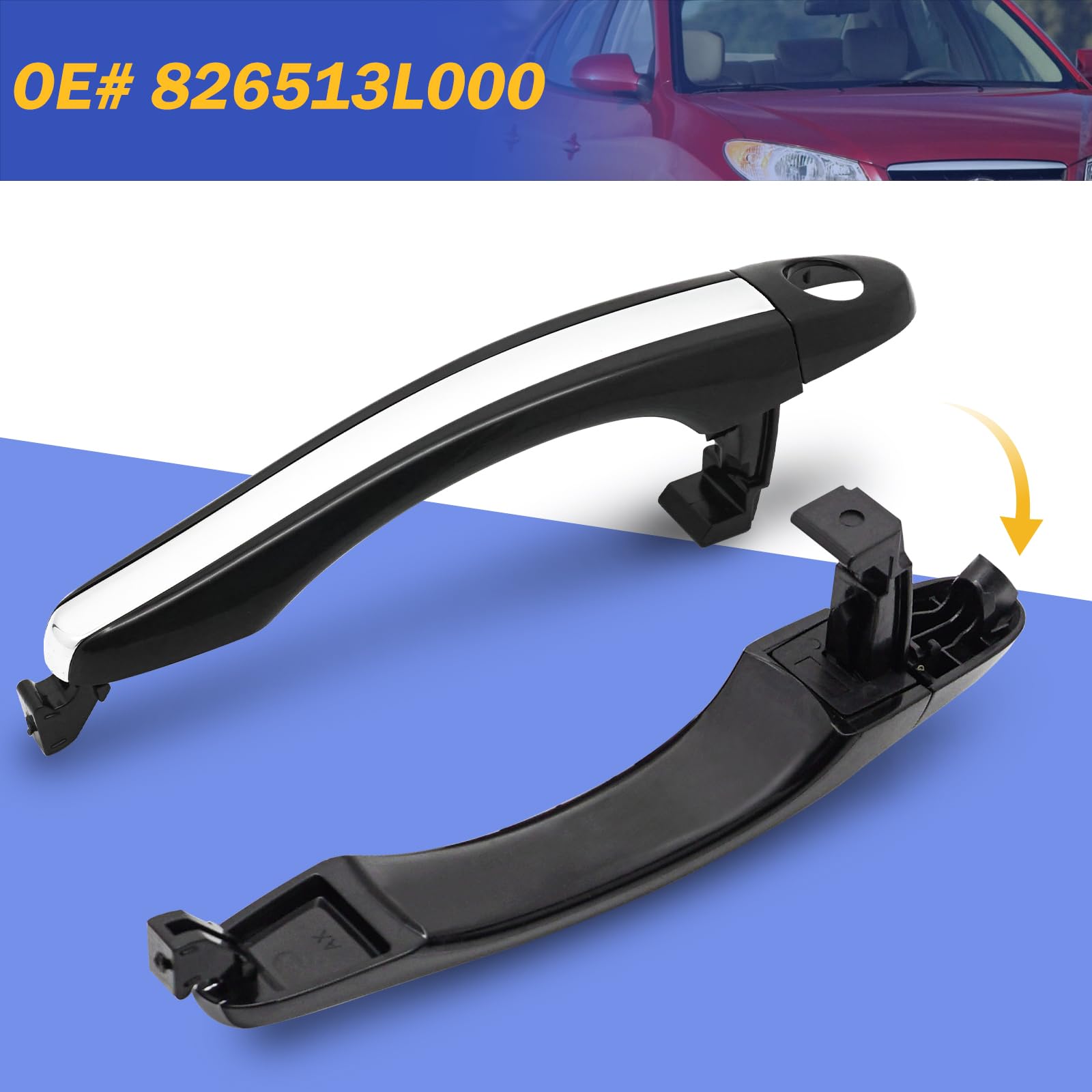 Amazon.com: X4XZ 4PCS Exterior Outside Door Handles Front & Rear