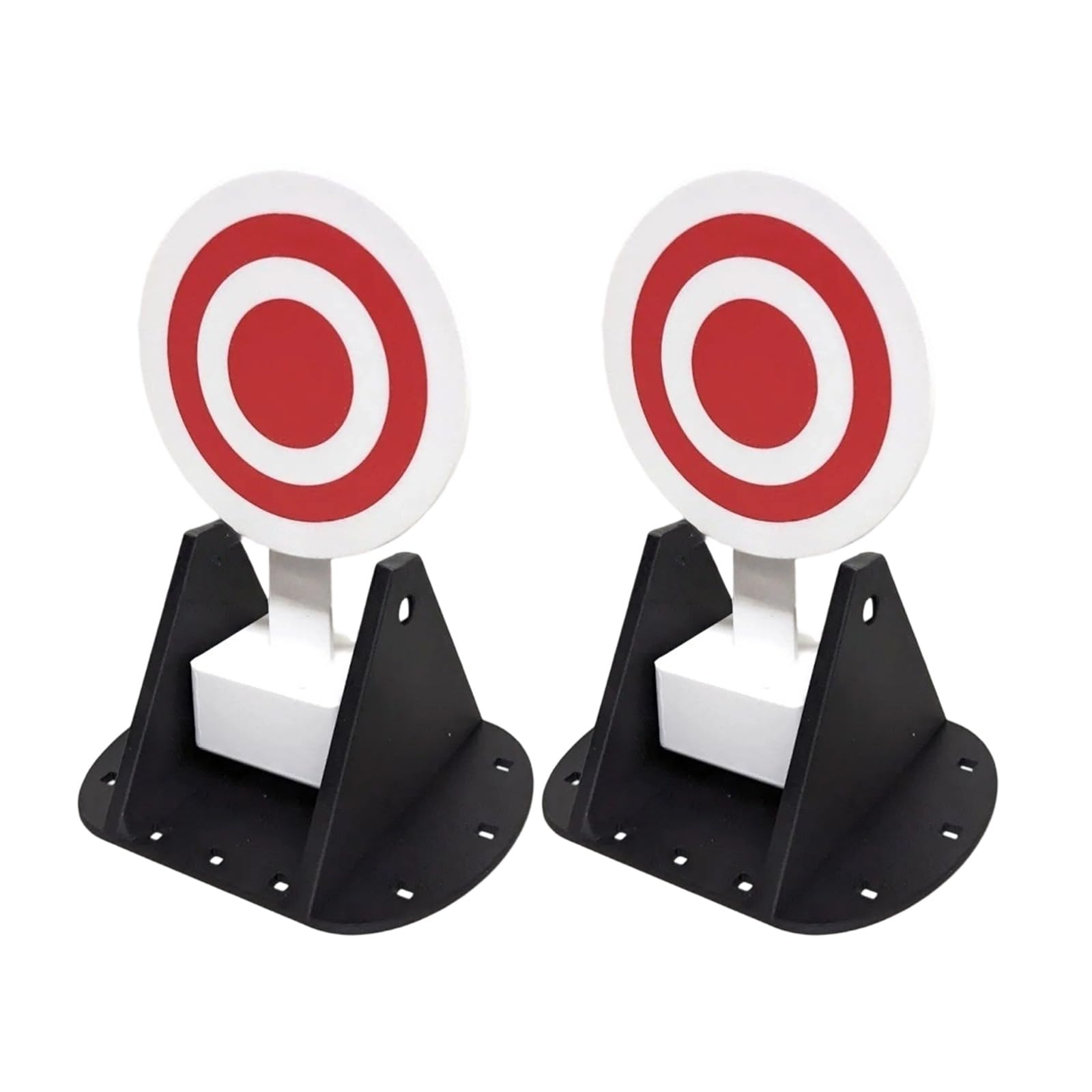 NEWFT Portable Snow Ball Targets Auto Reset Easy Setup and Storage for Backyard Snow Games and Festives Fun