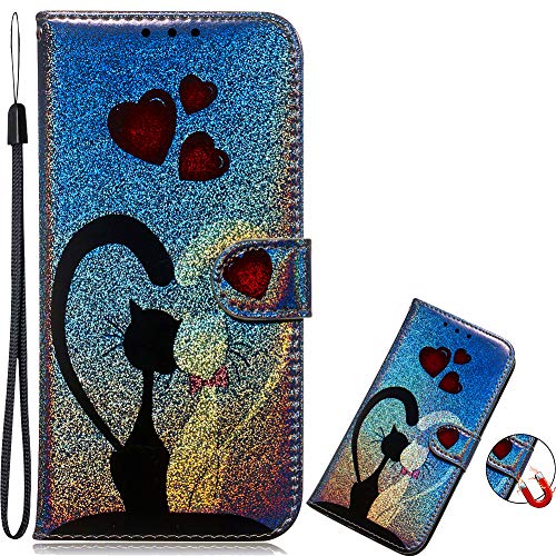 Bling Glitter Card Slot Compatible withiPhone 6S iPhone 6,Amazing 3D Diamond Wallet Leather Stand Function Flip Kickstand Magnetic Book Wallet with Holder Protective