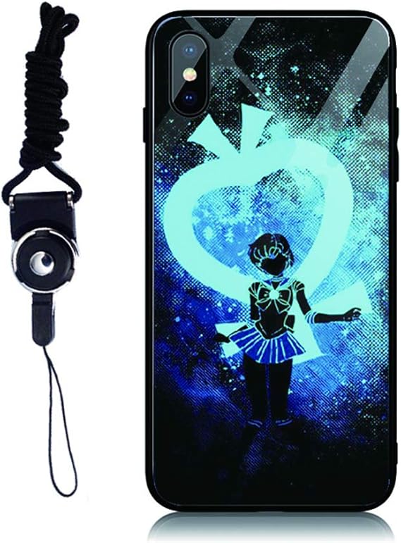 Amazon Co Jp Liling阿七 19 美少女戦士セーラームーン 風 光るスマホケース Iphonex Xs Xr Xs Max I6 I6s I6plus 6sp I7 8 I7 I8plus 音声コントロール光るスマホケース 携帯ケース カバー 家電 カメラ