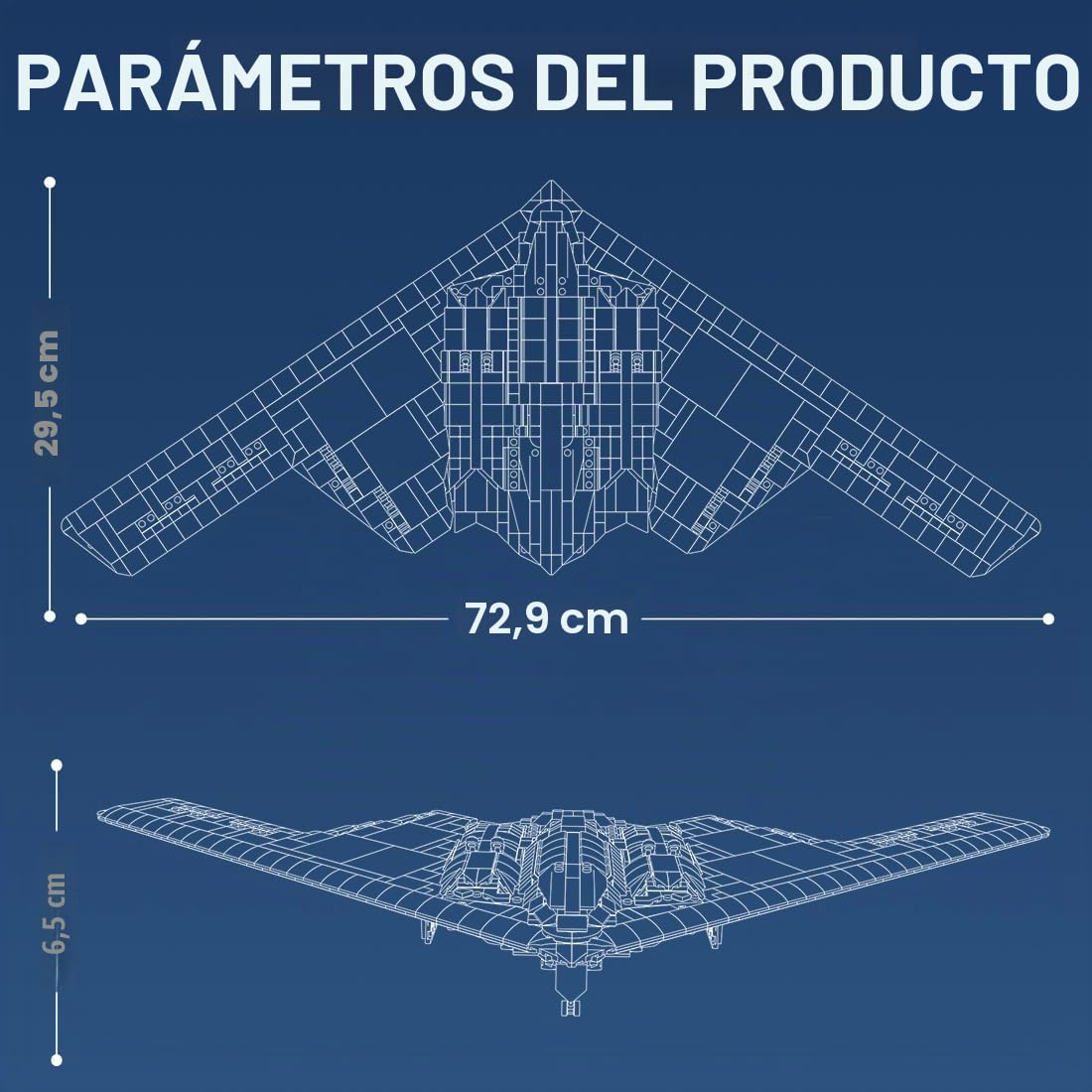 Kit de construcción de avión militar, MOC-166363 escala 1/70 bombardero MOC helicóptero bloques de construcción, 2063 piezas de ingeniería helicóptero bloques de sujeción juguetes de