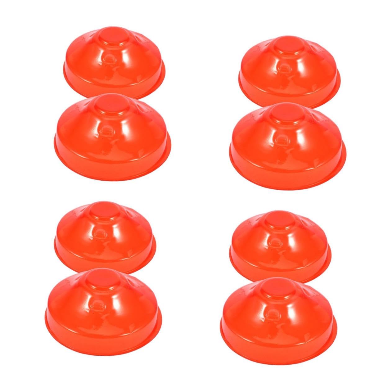 TOPBATHY Cubierta Protectora del Detector De Humo Alarma Co Protección para Detectores De Humo Cubierta para Detectores De Humo Guardia del Detector De Humo Rojo 2 Piezas X 4