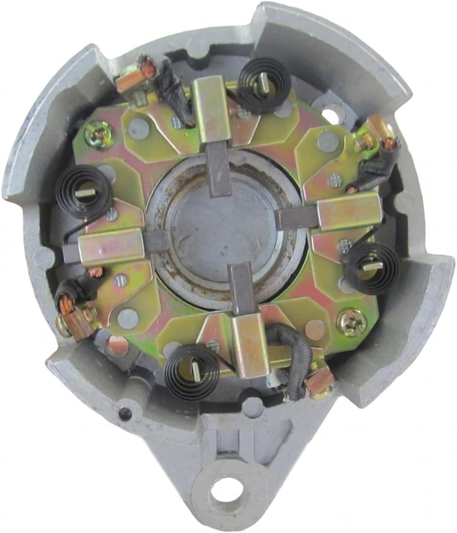 RAREELECTRICAL Oem Grade Cw Rear Bracket With Brush Holder Assembly For Generator Compatible With Club Car Ds Fe290 Fe350 Ez-Go Medalist Txt Yamaha G1 Columbia Parcar Golf Cart 1018764-02 101876402