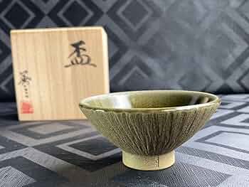 人間国宝　福島善三　小石原焼　盃　共箱 未使用】小石原焼 人間国宝 福島善三 盃 共箱 共布 - メルカリ