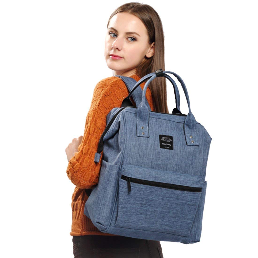 Diaper Bag Multi-Function Waterproof Insulation Travel Mom Backpack Nappy Bags for Baby Care, Large Capacity, Stylish and Durable