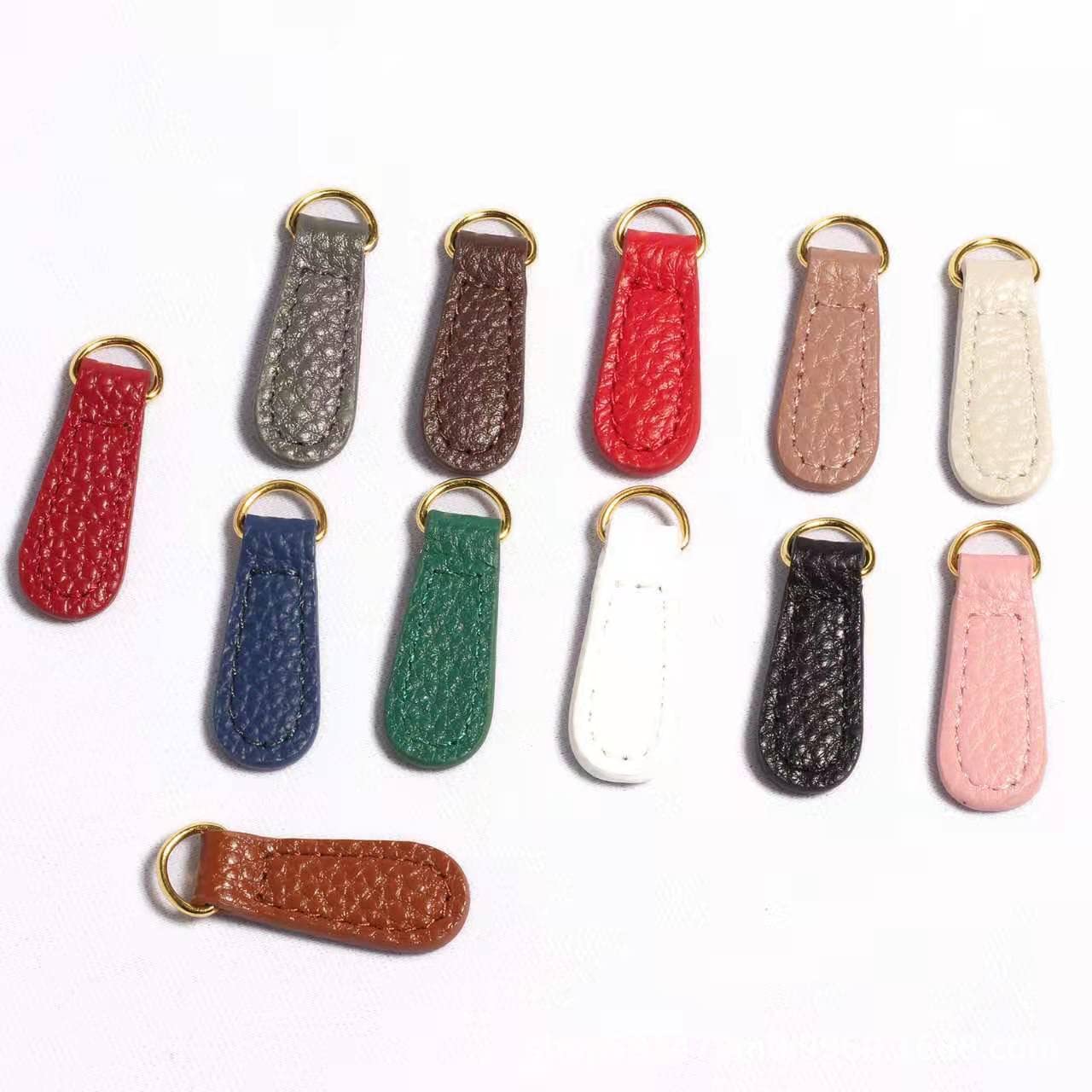 Tirador de cremallera fijo, 2 piezas de 4 cm, tirador de cremallera, reparación instantánea de deslizador de cremallera, repuesto for bolsa, maleta, cabeza de cremallera, cuero, manualidades de costur