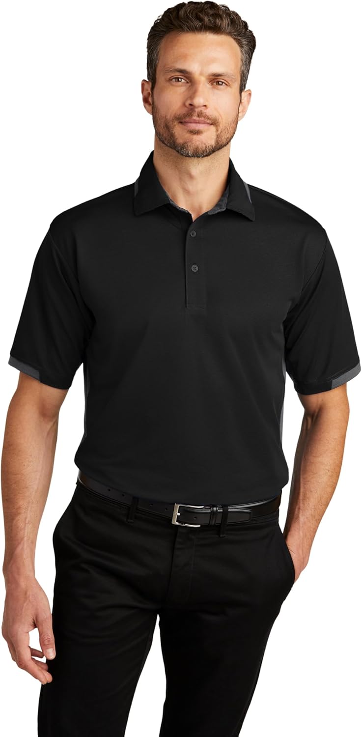 Port Authority Dry Zone Colorblock Ottoman Polo Shirt