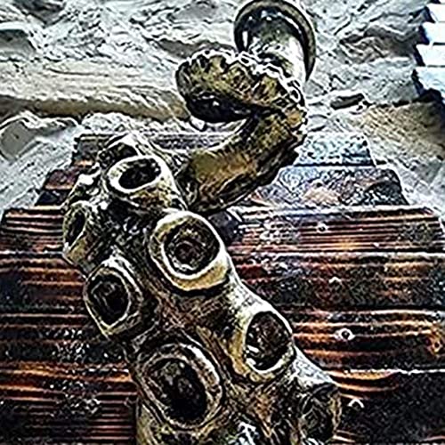 Image of Retro Octopus Electric Light Tentacle Monsters with Bulbs Hanging on Wall Octopus Tentacle lamp Holder,Resin Wall Lamps for Wall Art Decoration