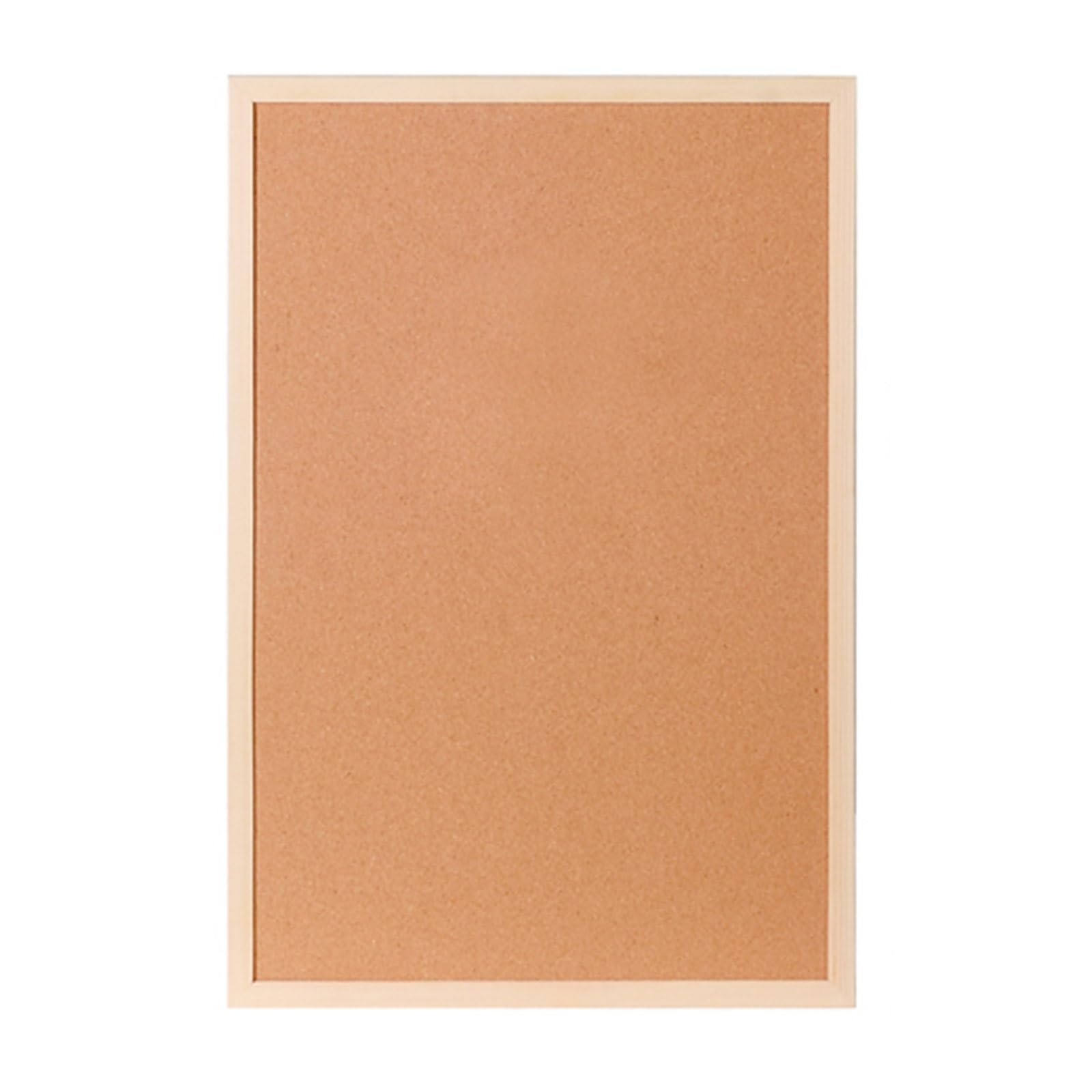 tablica korkowa, Rama z drewna sosnowego, 10 pinezek, tablica wizualizacyjna, prezentacyjna, notatnik(60 x 90 cm)
