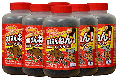 Amazon.co.jp: 動物忌避剤 逃げまんねん 小石サイズ 1L×12本 : DIY 