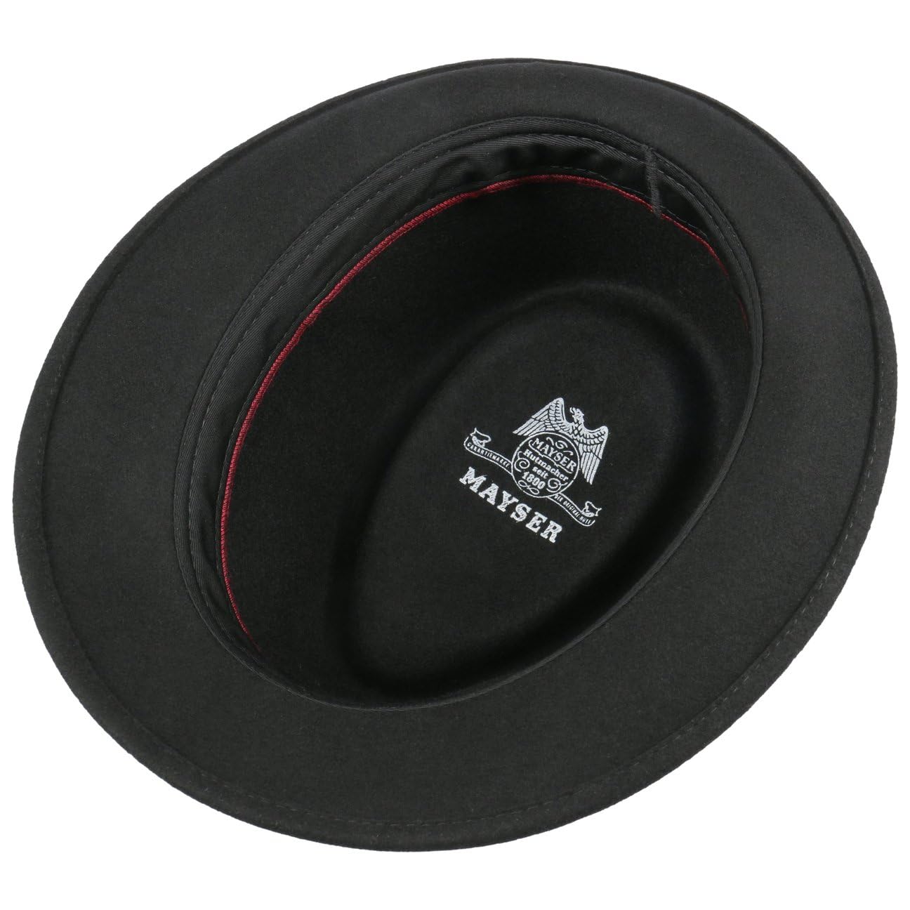 Mayser Classico Trilby Fedora Wollfilz Handmade Ripsband Made in EU Herren Sommer Winter
