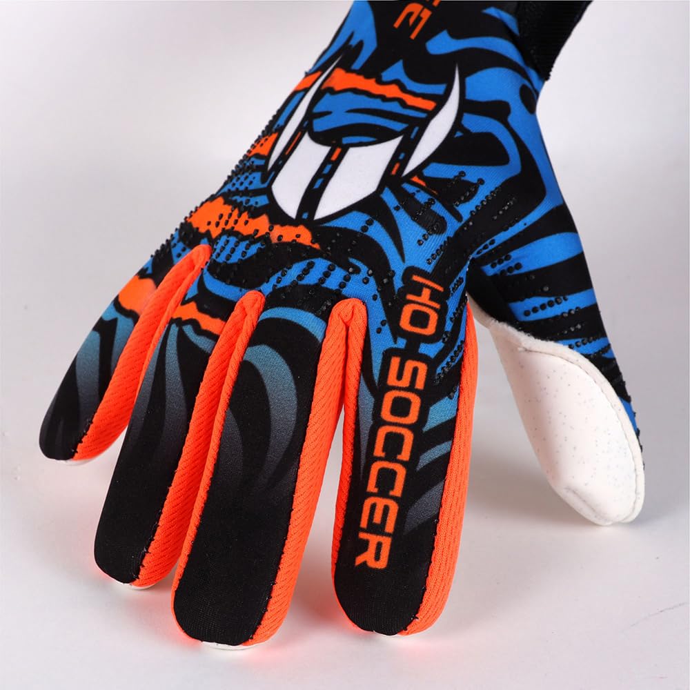 Ho Soccer Rage Plus Hazard V2 Guantes de Portero Azul Naranja