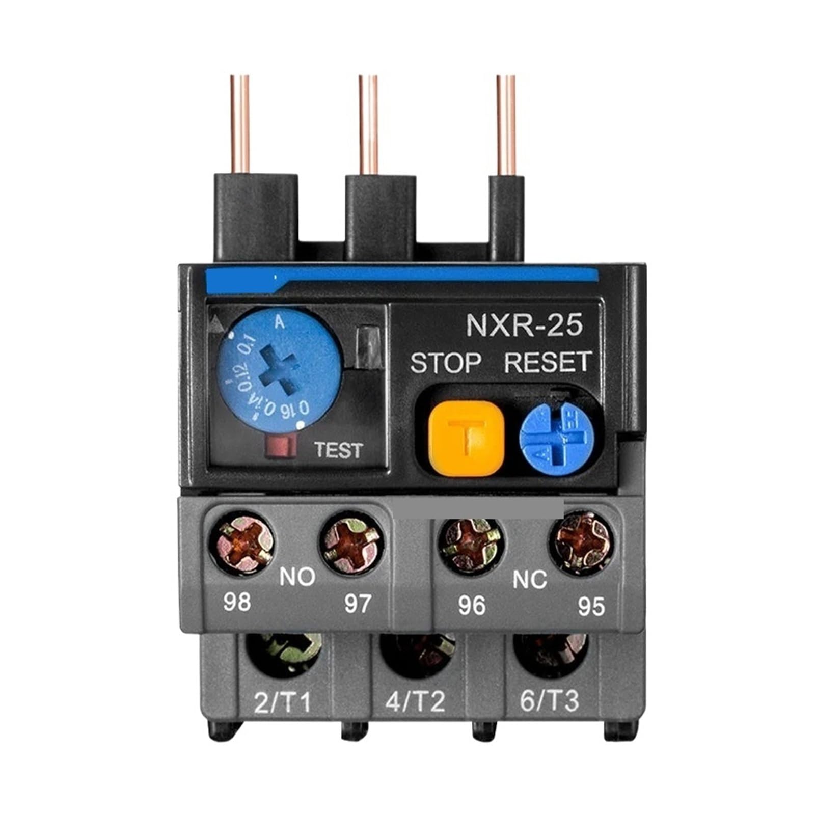 QVIVFYBOE Thermal overload relay NXR-25 0.63~1A-2.5-4A Thermal Overload Relay(NXR-25 2.5-4A)