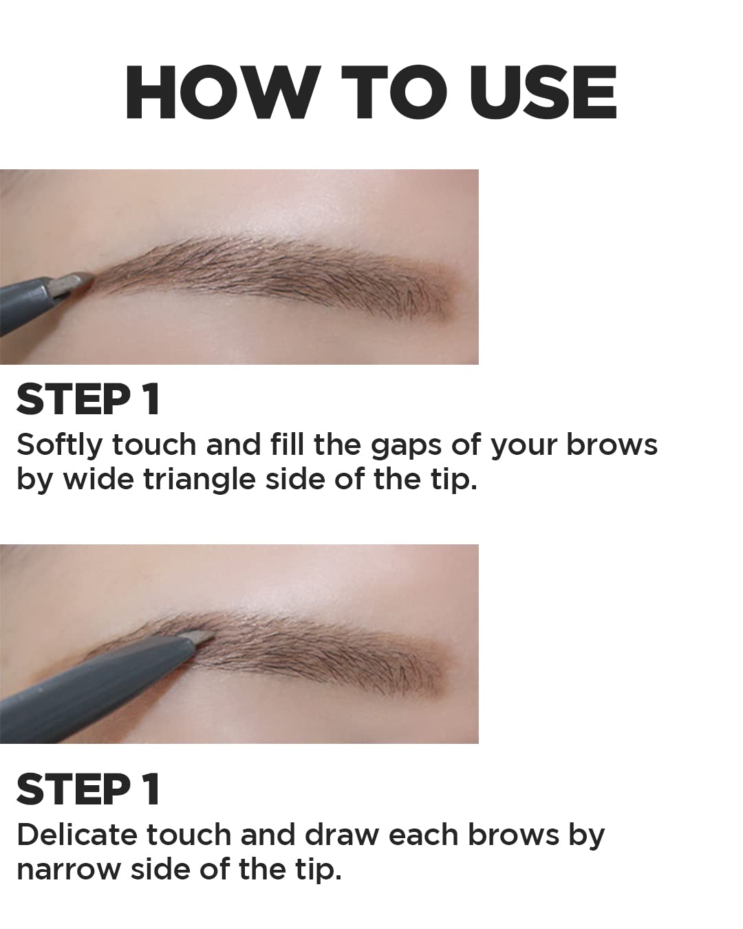 The Saem Saemmul Artlook Doğal Görünüm Sunan Açılı Kaş Kalemi Ash Brown