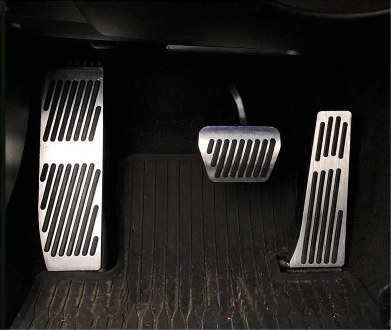 Pedalabdeckung Pedalkappen Für BMW 3 5 Serie E30 E32 E34 E36 E38 E39 E46 E87 E90 E91 X5 X3 Z3 Auto Gaspedal Bremse Fußstütze Pedal Pads(No Drill AT 3pcs)