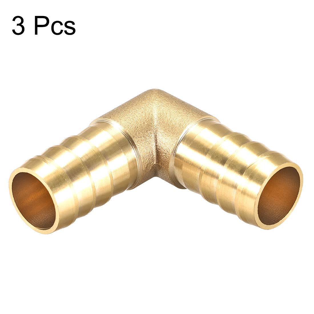 2 Pezzi Raccordo A Gomito In Ottone Maschio 3/8 NPT X 5/16 ID Tubo &ndash; 90 Gradi &ndash; Nuovi