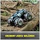 DC Batman All-Terrain Batmobile, ferngesteuertes Amphibienfahrzeug für Land und Wasser mit Platz für 1x 10cm Batman-Actionfigur