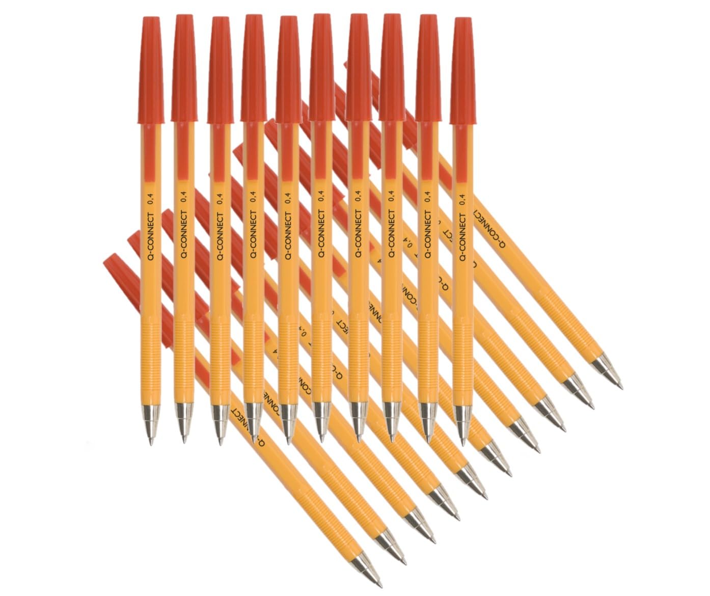 Ballpoint Pen Fine Red (Pack of 20)