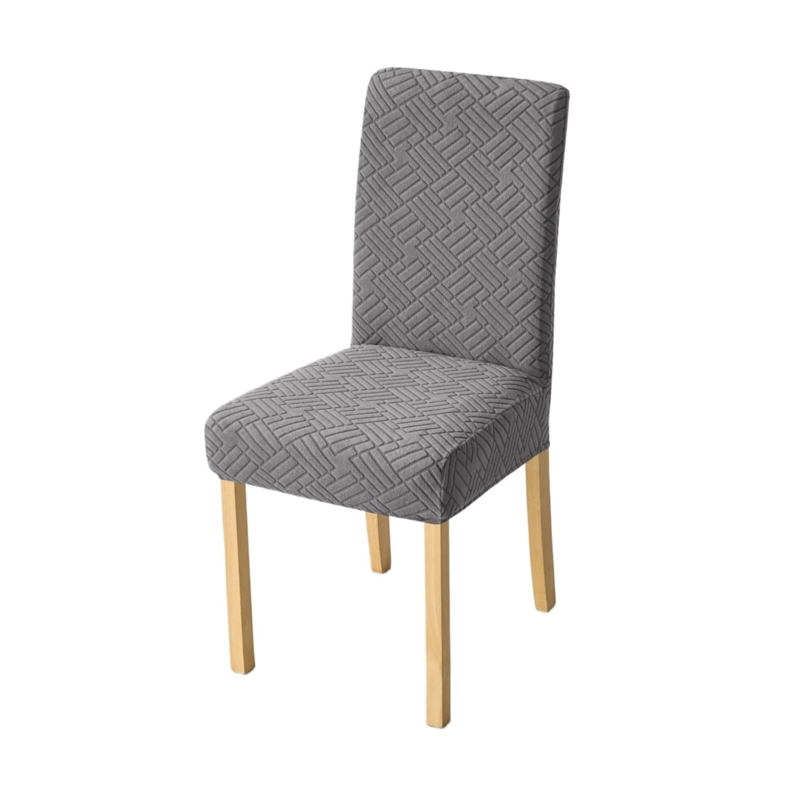 RYQZHHY Chair Cover Elastic Jacquard Chair Cover For Dining Room Thick Dustproof Slipcover