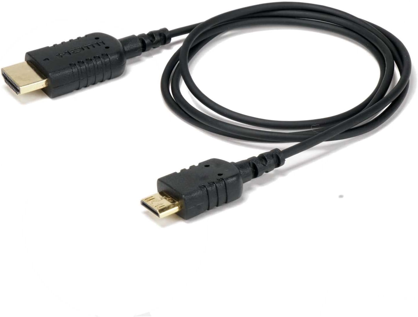EVO GimbalsReflex Ultra Thin & Flexible HDMI Cable for Gimbals and Camera Stabilizers | Standard HDMI to Mini HDMI | 36in Length