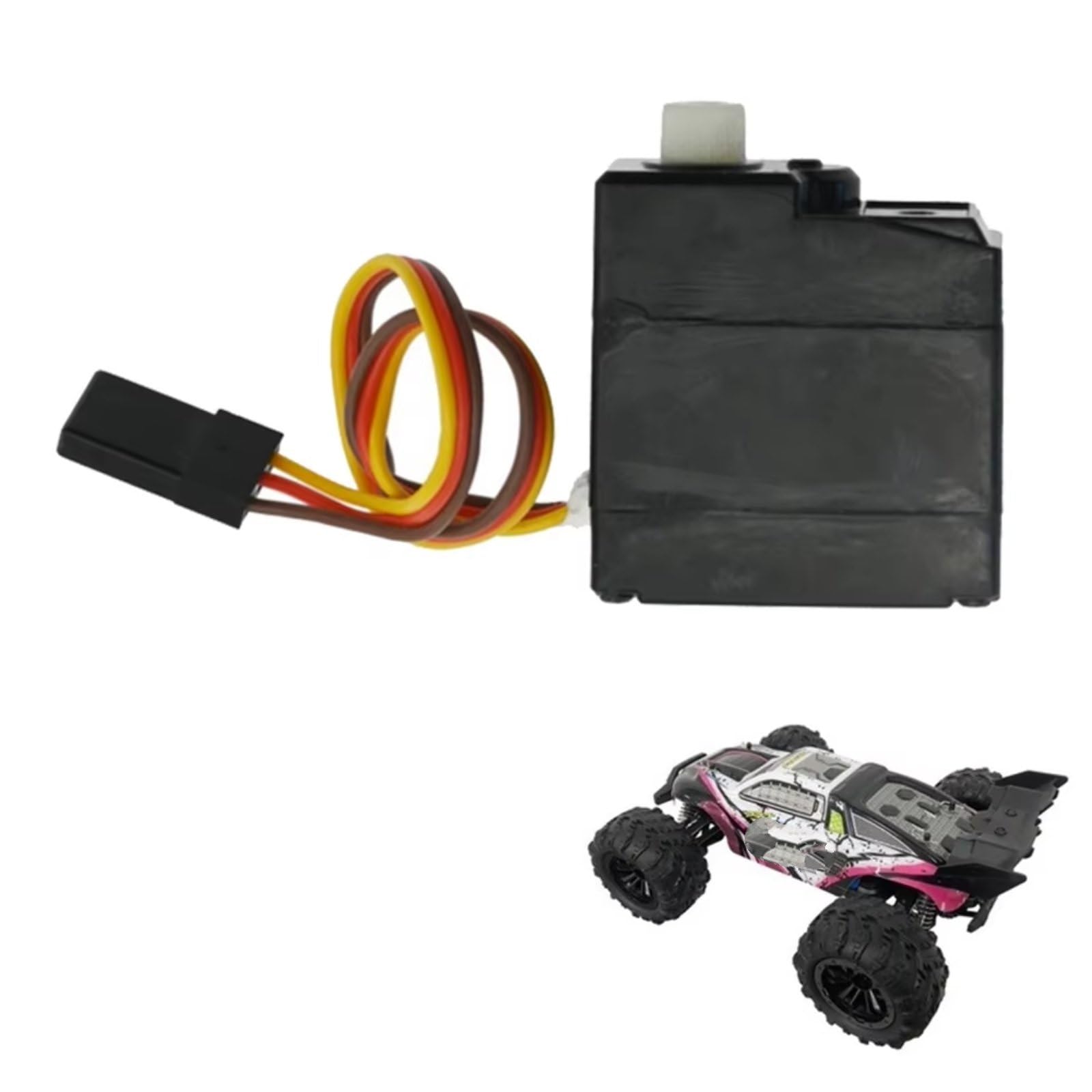 Pour SCY 16101 16102 16103 16201 1/16 Servo Brushless 3 Fils 17G Pièces Et Accessoires Pour Voitures Radiocommandées Brushless Rc Esc Sans Balais