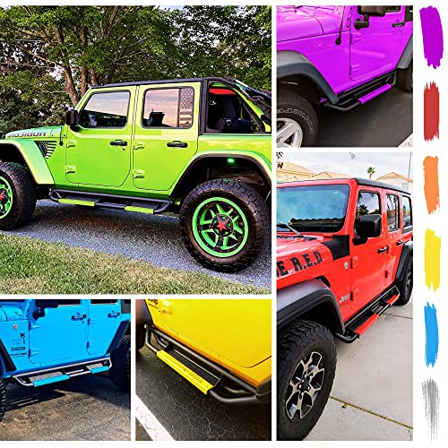 Estribos metálicos para Jeep Wrangler 2018-2026 OEDRO miniatura 3