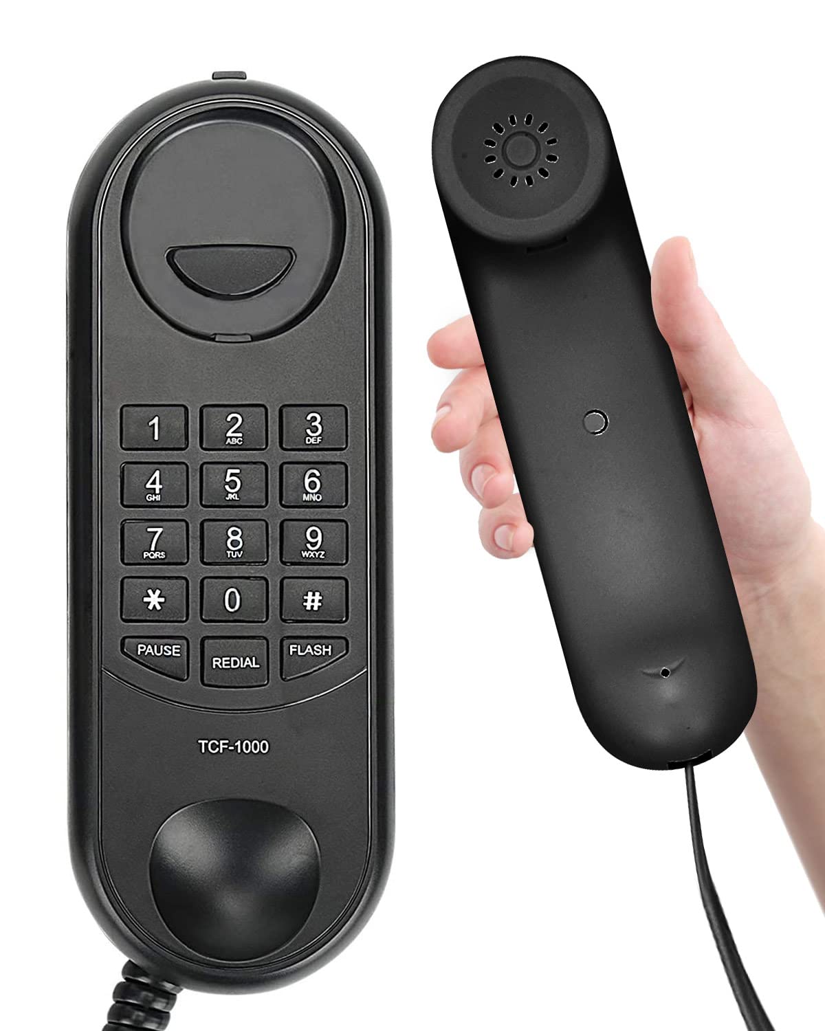 KALAHOL Corded Landline Telephone, Wall Mountable or Desk House Phones