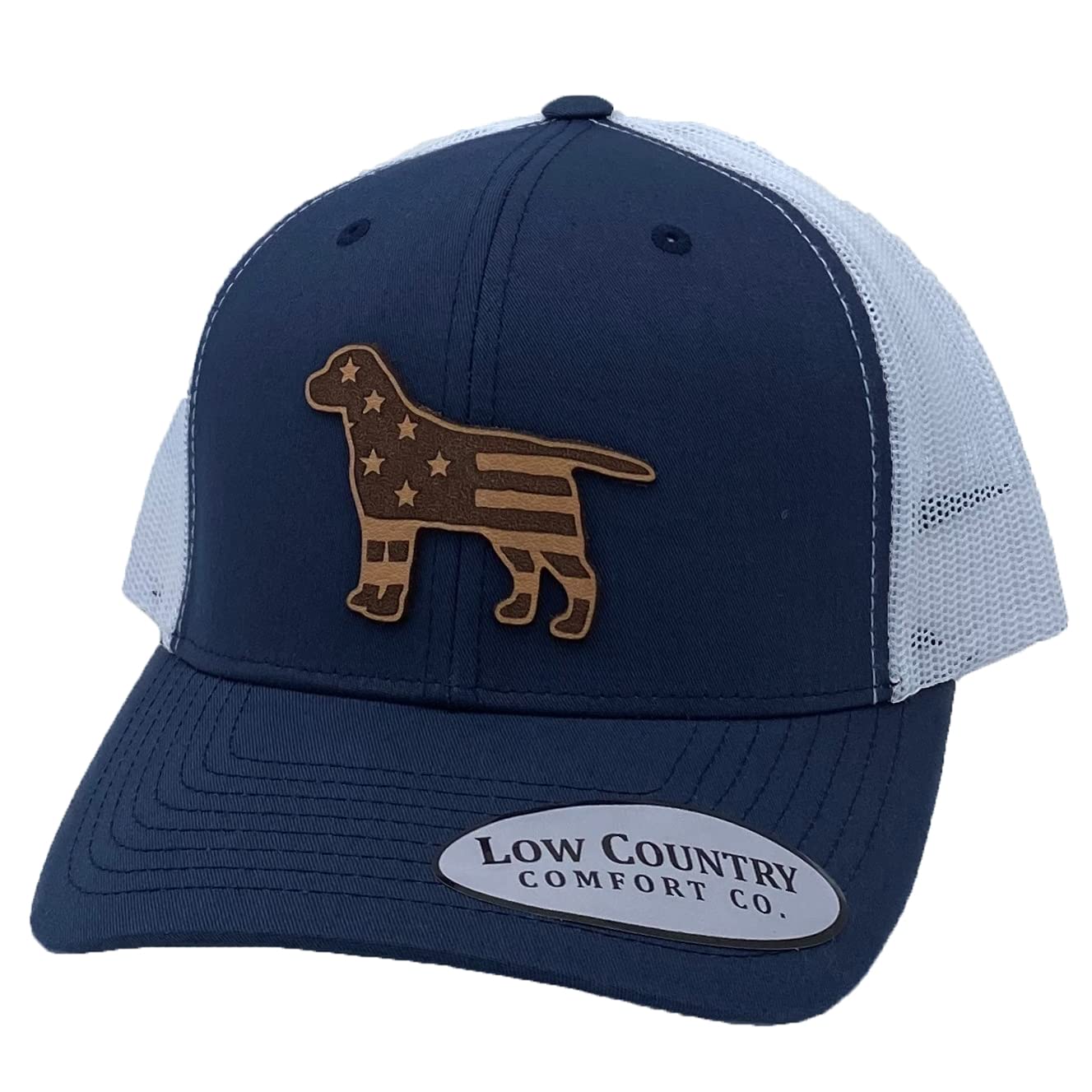 Low Country Comfort Co Official Usa Flag Lab Leather Patch