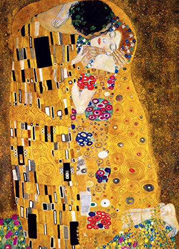 Eurographics 6000-4365 Gustav Klimt - The Kiss Puzzle, Mehrfarbig, 1000 – Bild 5