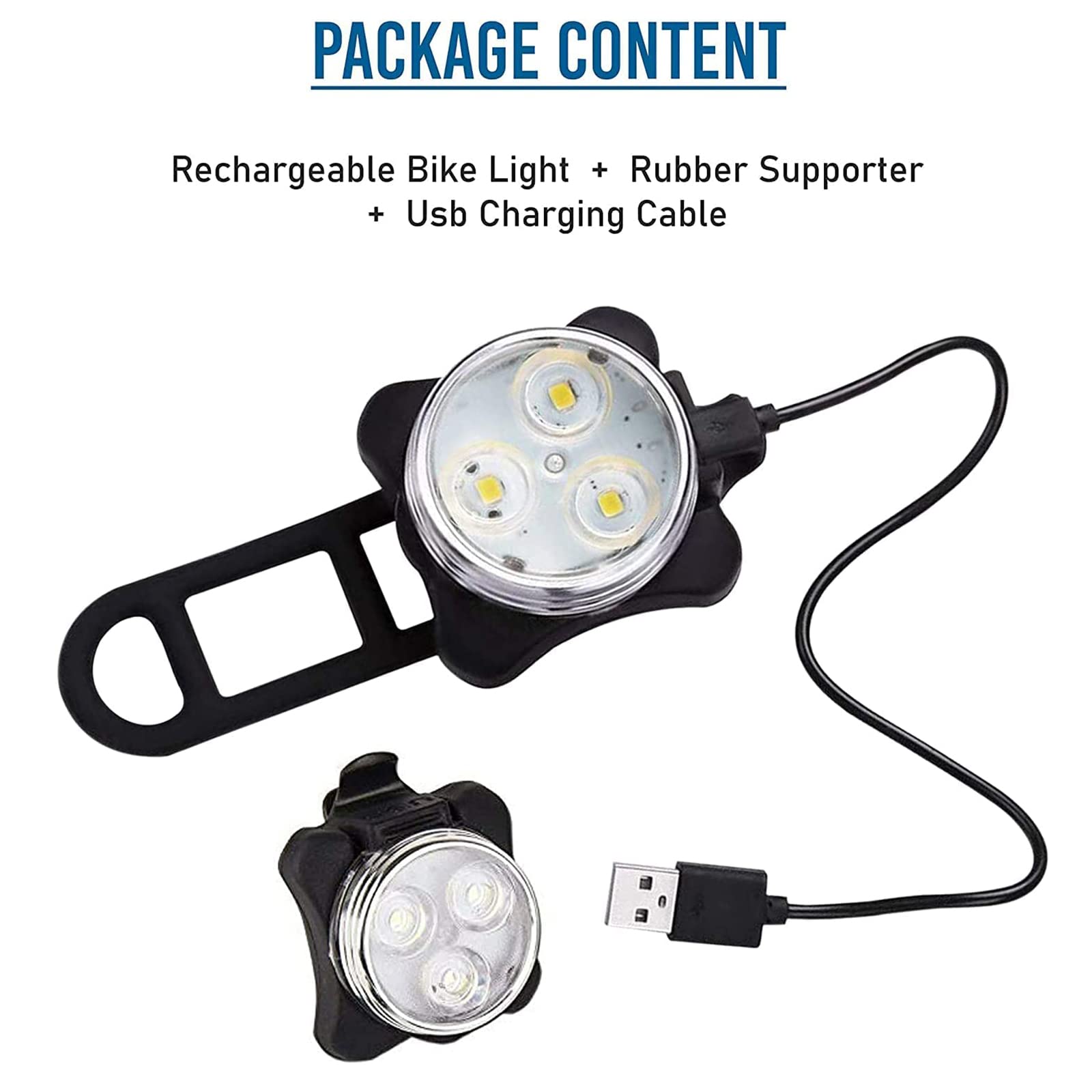 Zestaw świateł rowerowych LED, super jasne, ładowane przez USB, łatwe w instalacji, reflektory rowerowe, wodoodporne, przednie i tylne światła dla dzieci, mężczyzn, kobiet, kolarstwo szosowe, latarka