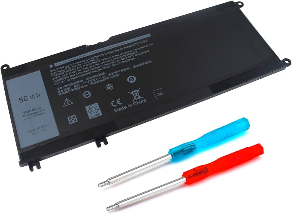 DELL 33YDH バッテリー 新品 Amazon.com: Laptop 33YDH Battery for Dell Inspiron 17 7000