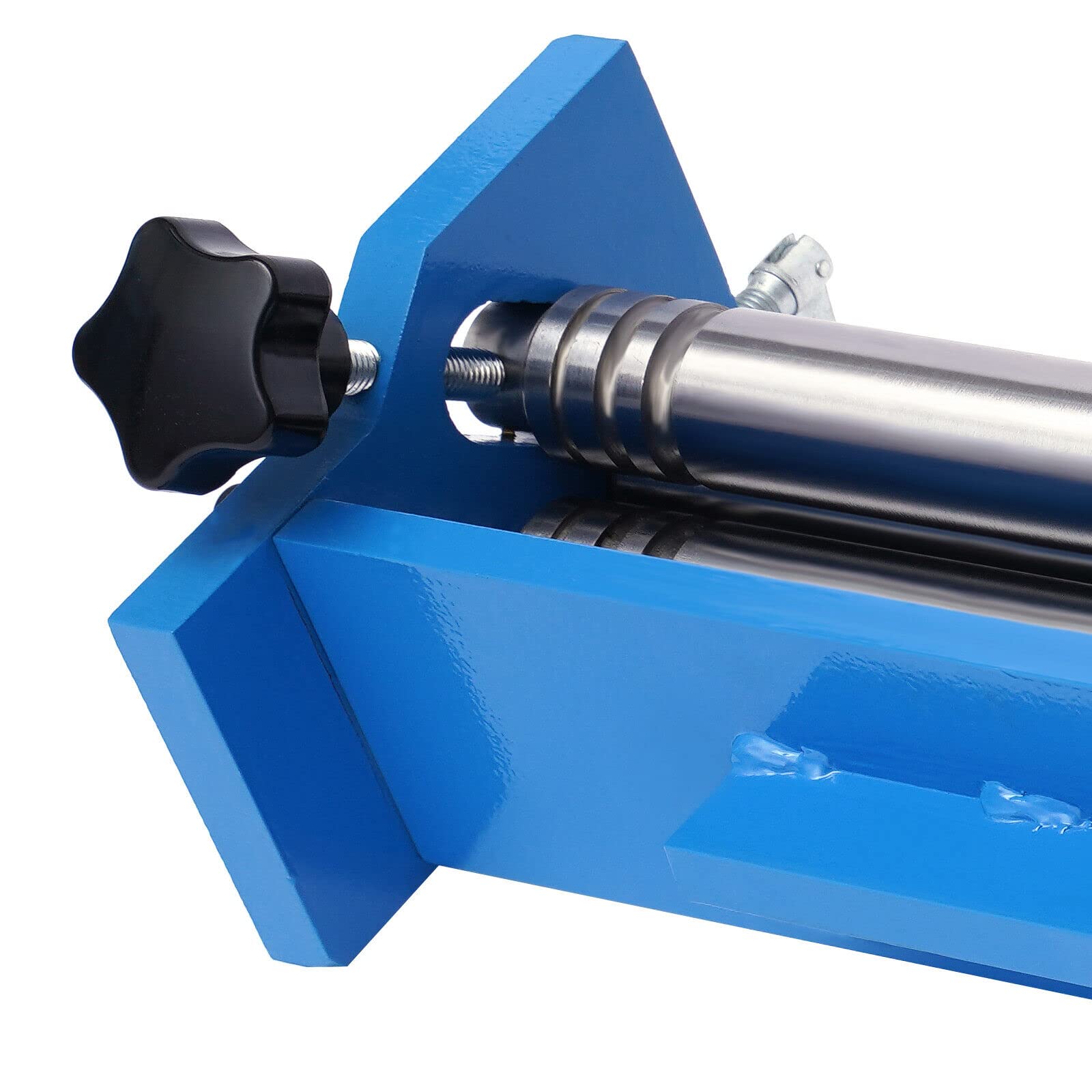 SJ300 - Máquina de doblado redondo de 3 rodillos para doblar tubos manuales, curvador de tubo redondo, ajustable, 30 mm