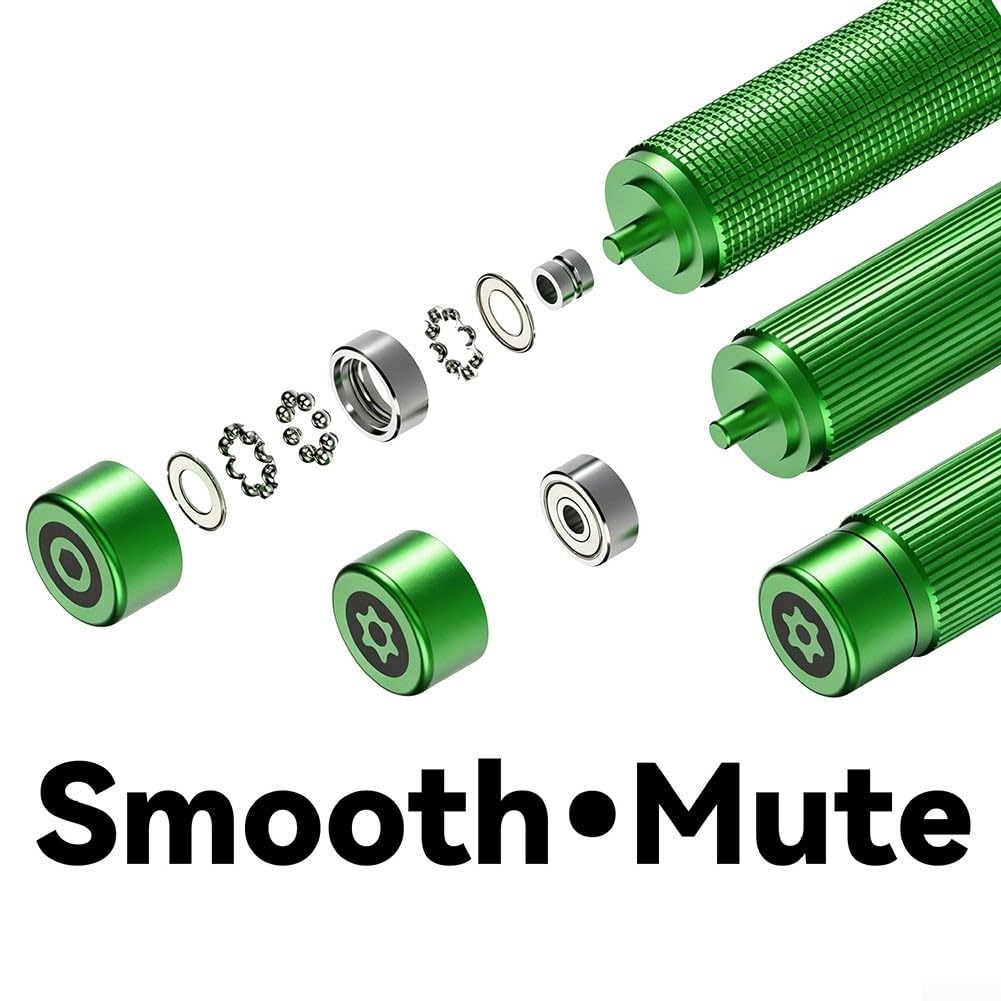 SD95 - Set di 8 cacciaviti con impugnatura in lega di alluminio | Per riparazioni precise su smartphone, laptop e droni con Torx per t5 per t6 P2 P5 P8 bit in scatola