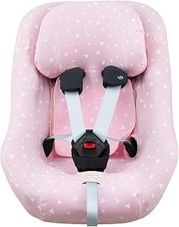 JANABEBE Funda compatible con Maxi Cosi Bébé Confort Opal (Pink Sparkles)
