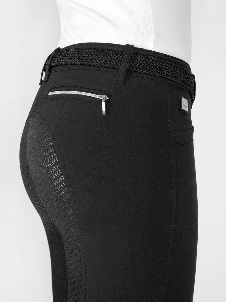 Equiline Damen Reithose Cedar X-Grip Vollbesatz elastischer Beinabschluss