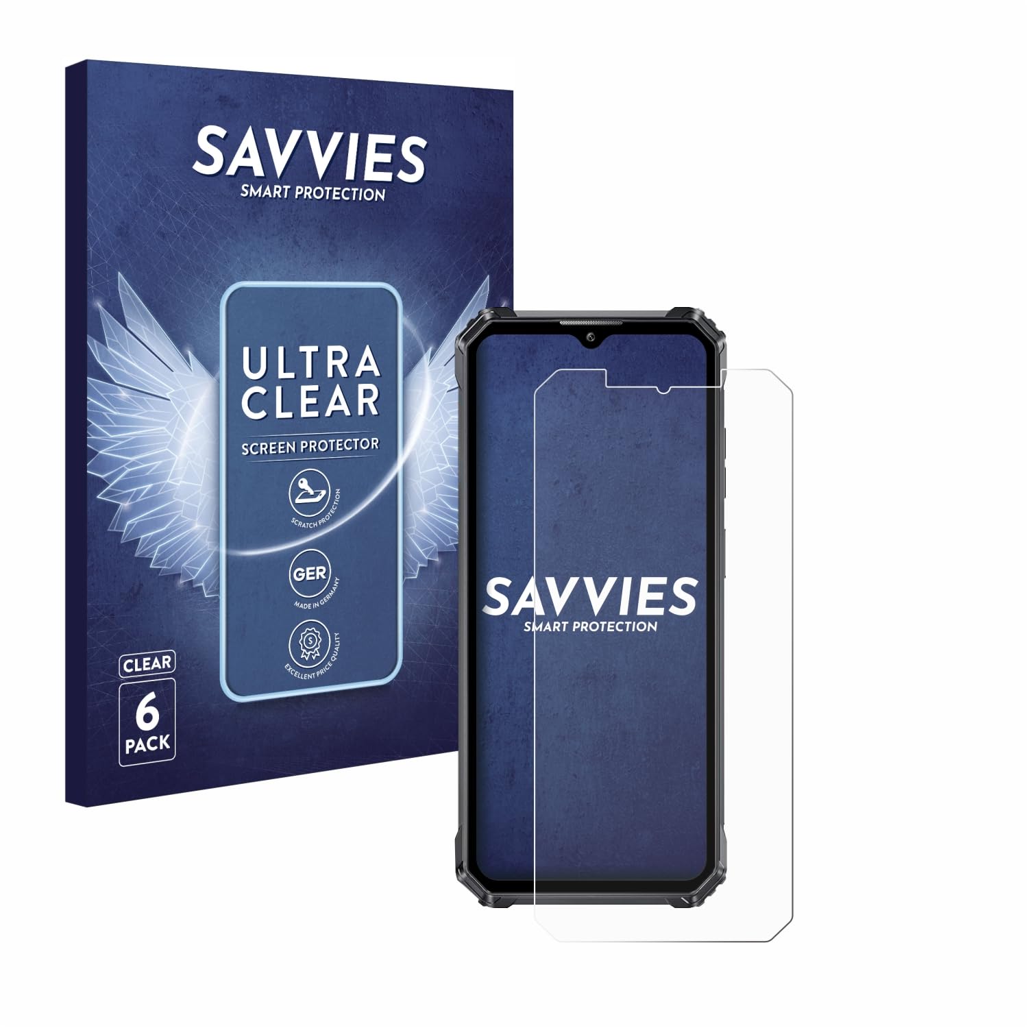 Brotect Pellicola Protettiva Opaca Per Oukitel WP16, Antiriflesso E Anti-Impronta (2 Pezzi), Made In Germany