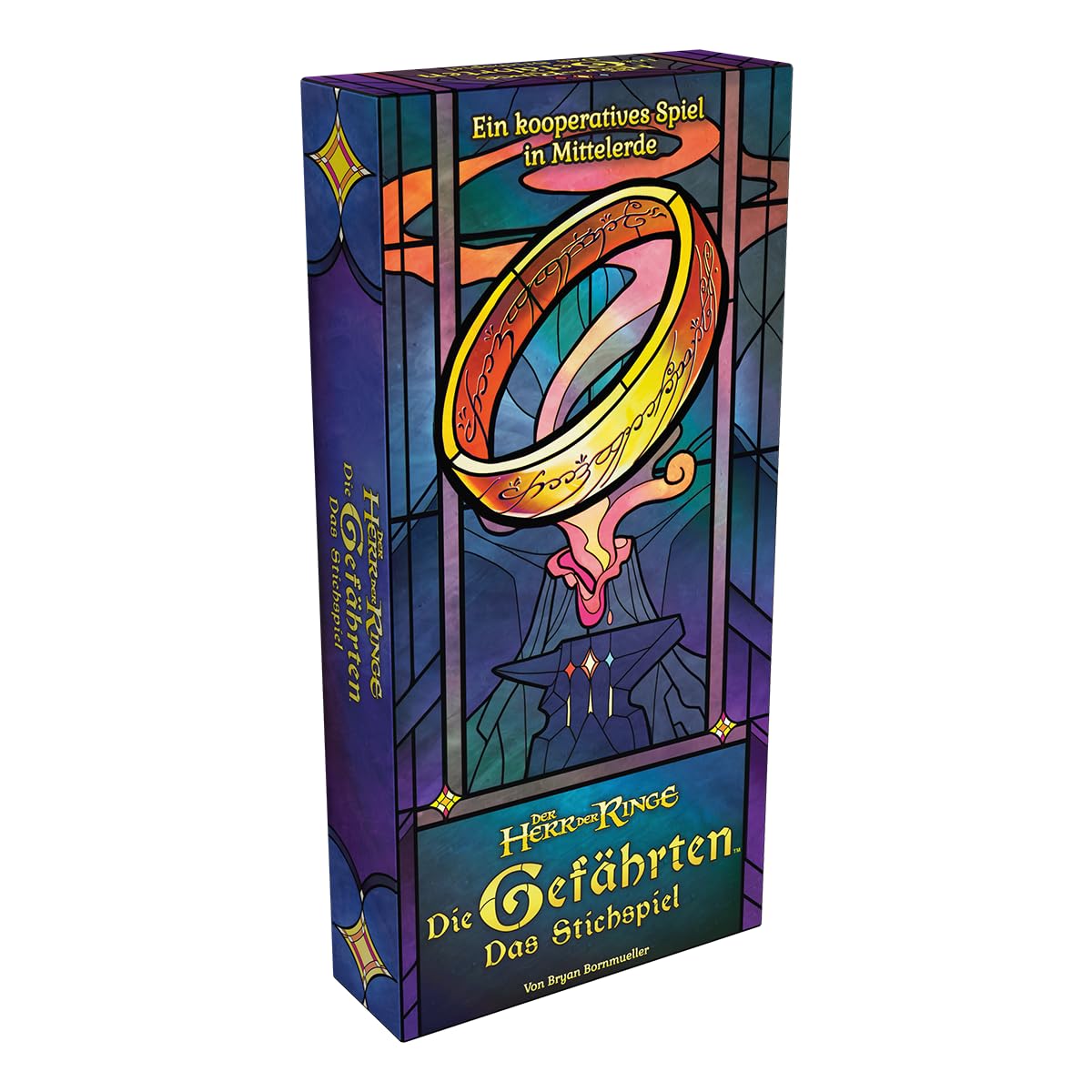 OFFICE DOG Asmodee The Lord of the Rings: The Companions Stitch Game - Cooperative Card Game, Strategy Game for Adults and Children from 10 Years, 1 to 4 Players, 20 Minutes - German