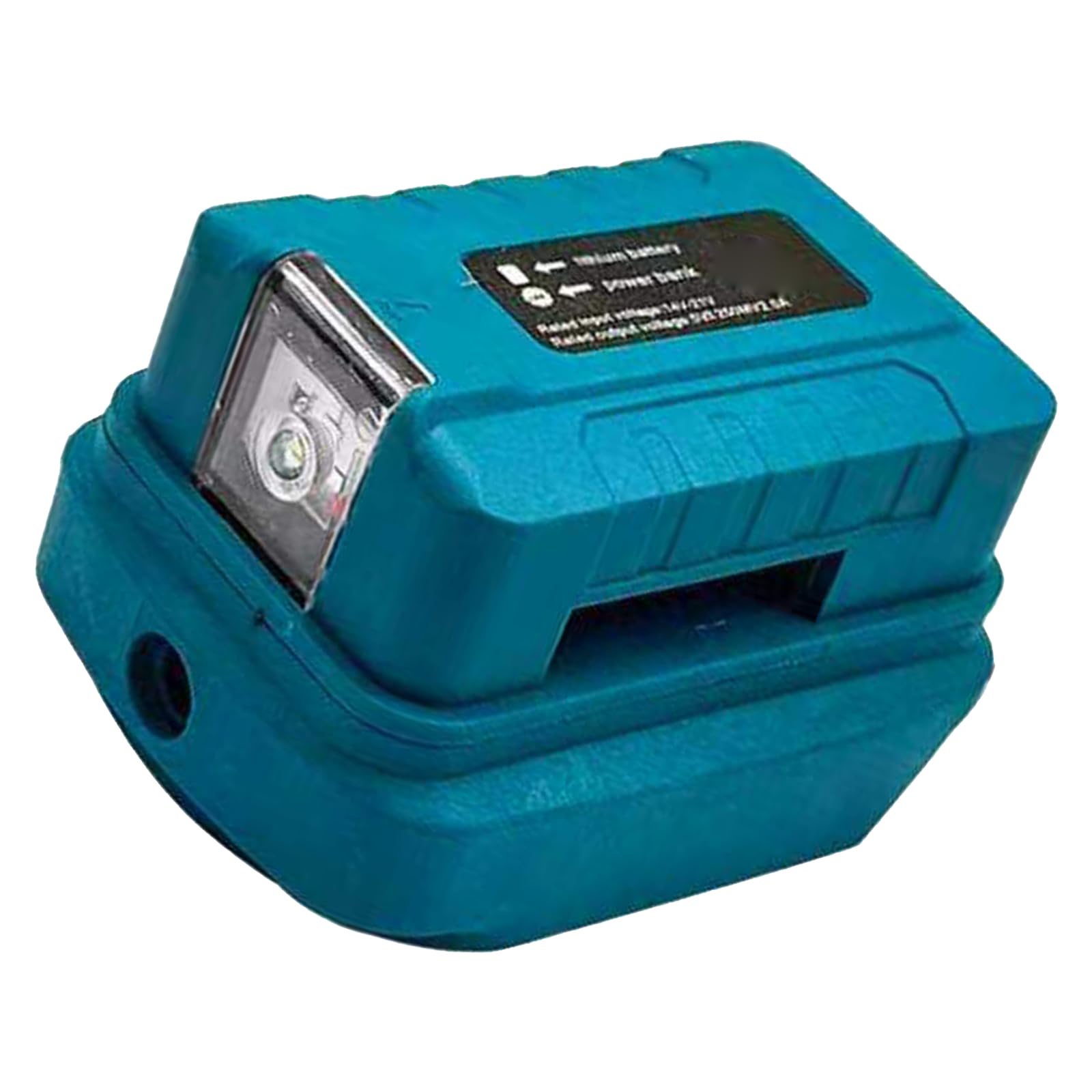 Zxfdsfdbnm Light Easy Connection Led Battery Adapter For 14.4V / 18V Cordless Power Tool Batteries Supply Converter For Tool