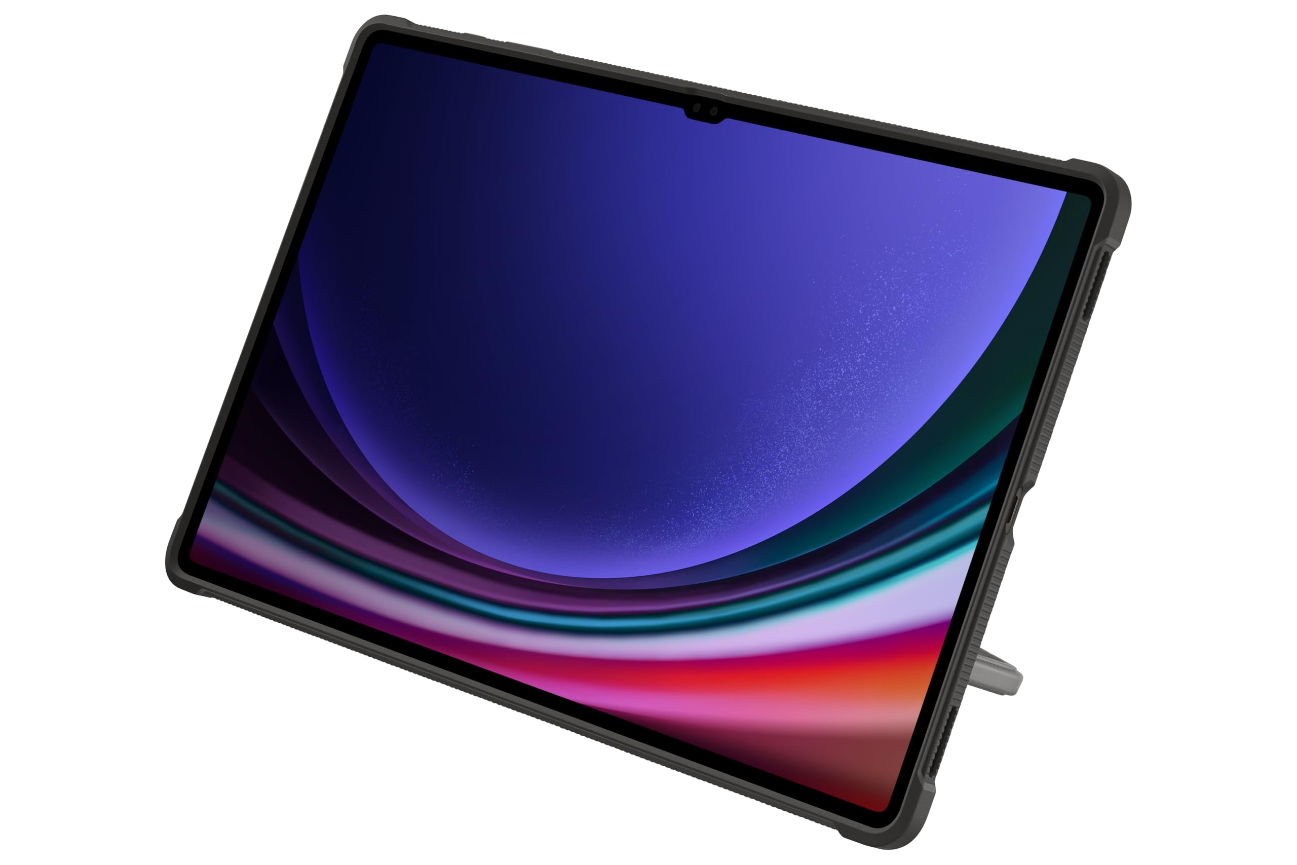 Samsung Outdoor Cover EF-RX910 für das Galaxy Tab S10 Ultra, Tab S9 Ultra, Tablet Cover, Tablet-Hülle starker Schutz, praktische Aufstellmöglichkeiten, sicherer Halt, inkl. S Pen Aufbewahrung, Black