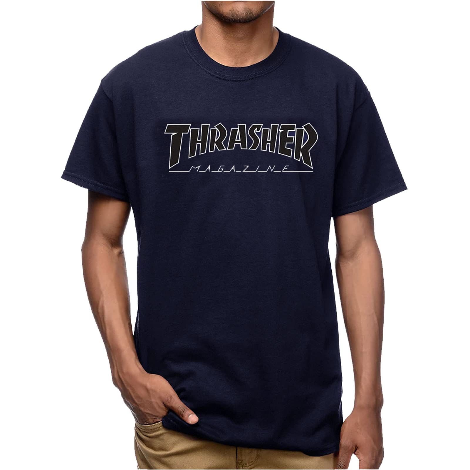 Thrasher Outlined T Shirt