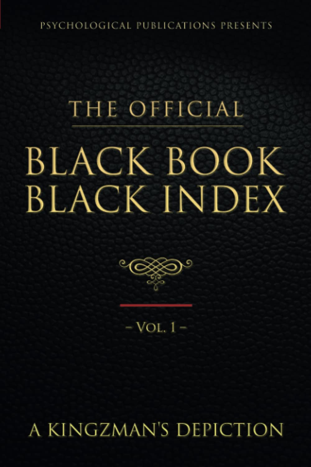 THE OFFICIAL BLACK BOOK BLACK INDEX - VOLUME 1